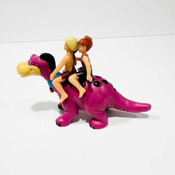 Vintage Dakin The Flintstones 1994 Movie Figures -Fred, Dino, Pebbles, Bamm-Bamm - Picture 2 of 7